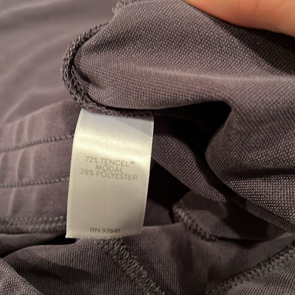 J. Jill Pure Jill Women's Size Large Petite Pants Gray Pull On Tencel Modal - Picture 5 of 11